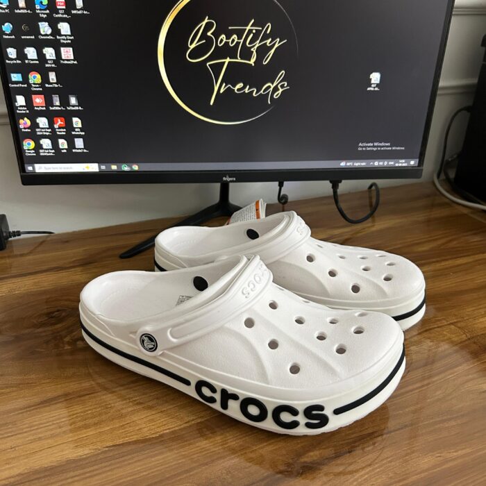 Crocx Bayaband Clogs (White)